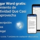 descargar Word gratis