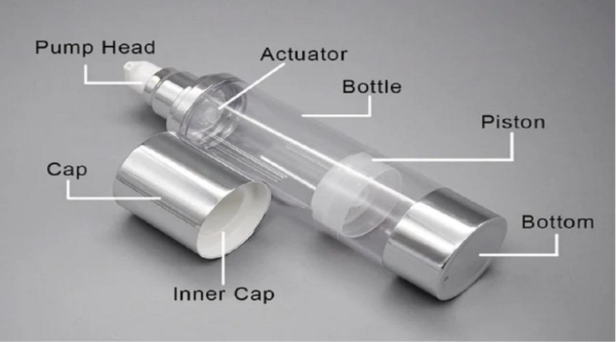 frascos de bomba airless personalizados