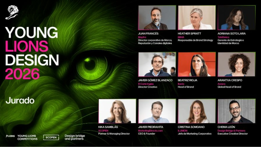 Jurado de la competición española Young Lions Design 2026