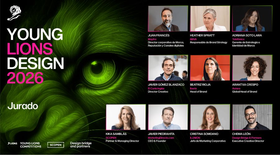 Jurado de la competición española Young Lions Design 2026