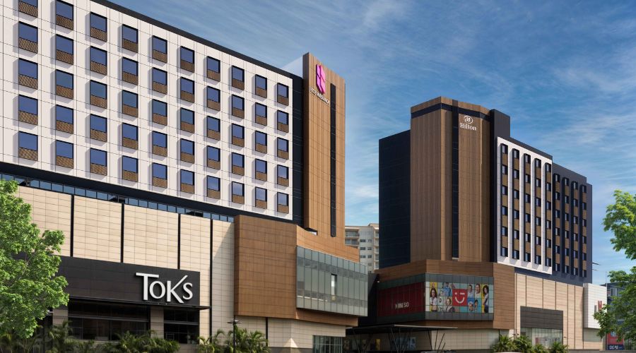 Render del Hilton Garden Inn Averanda en Cuernavaca