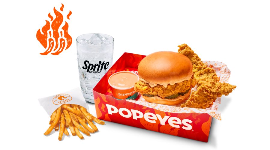 Spicy Challenge de Popeyes