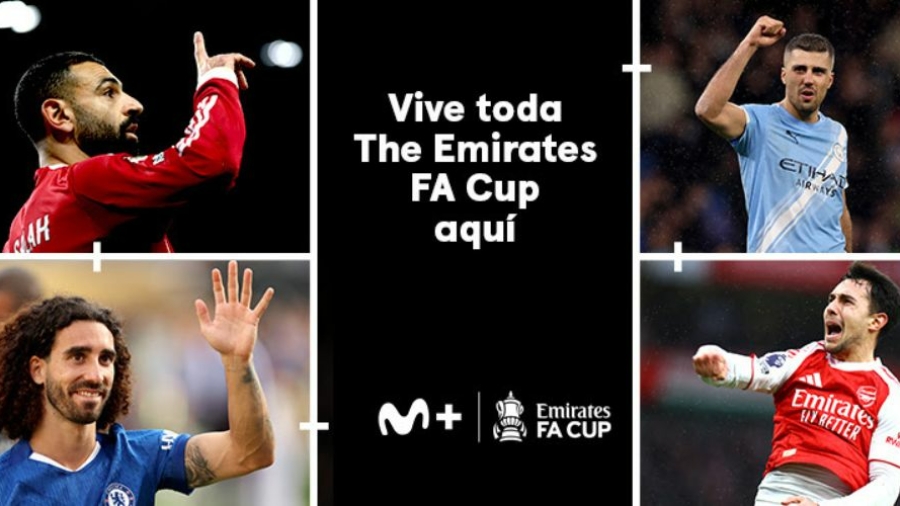 Movistar Plus+ emitirá The Emirates FA Cup