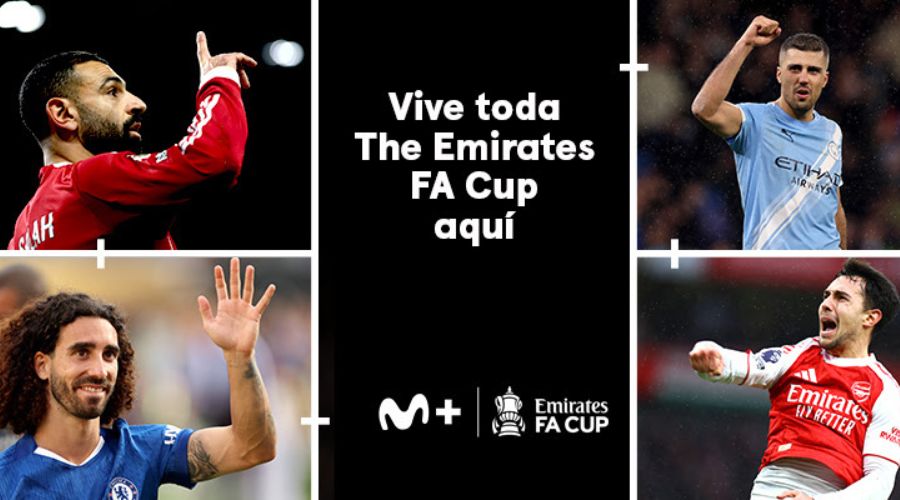 Movistar Plus+ emitirá The Emirates FA Cup