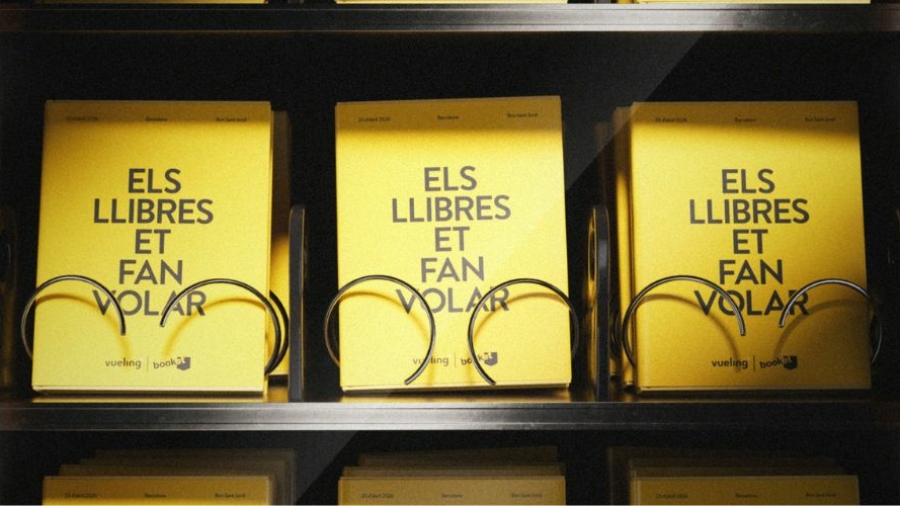 Vueling estrena la campaña Los libros te hacen volar para Sant Jordi 2026