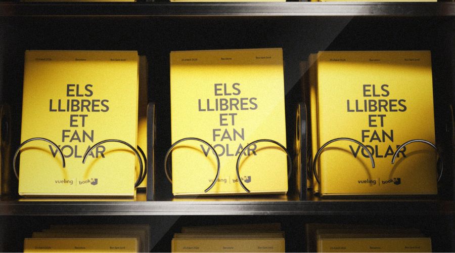 Vueling estrena la campaña Los libros te hacen volar para Sant Jordi 2026