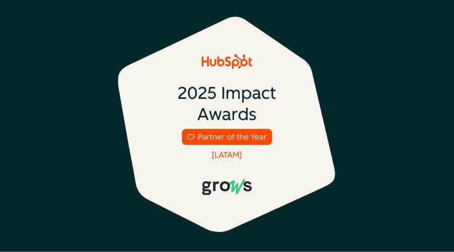 Grows es reconocida como Partner of the Year LATAM por HubSpot