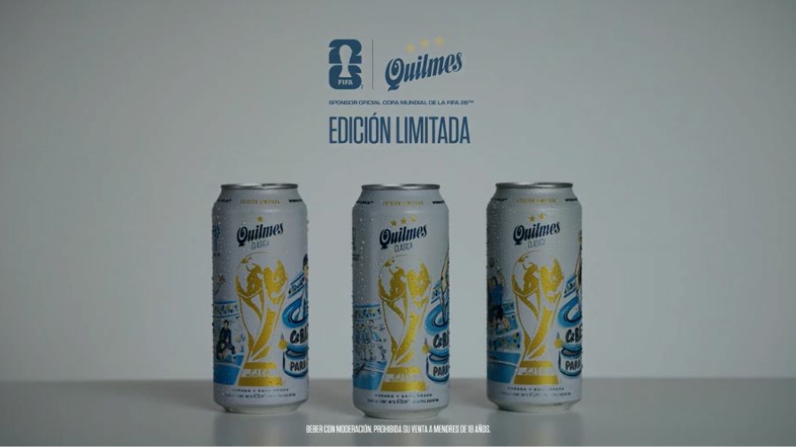 edición limitada de latas de Quilmes homenaje a Mundiales ganados por Argentina