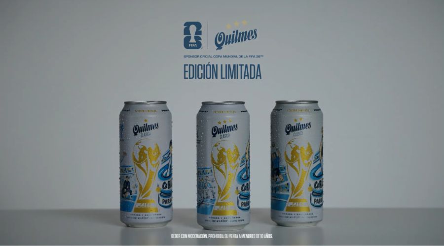 edición limitada de latas de Quilmes homenaje a Mundiales ganados por Argentina