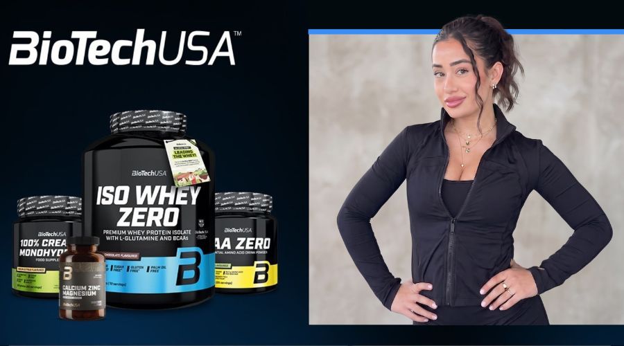 Marina Rivers es embajadora de marca de BioTechUSA para 2026 y 2027