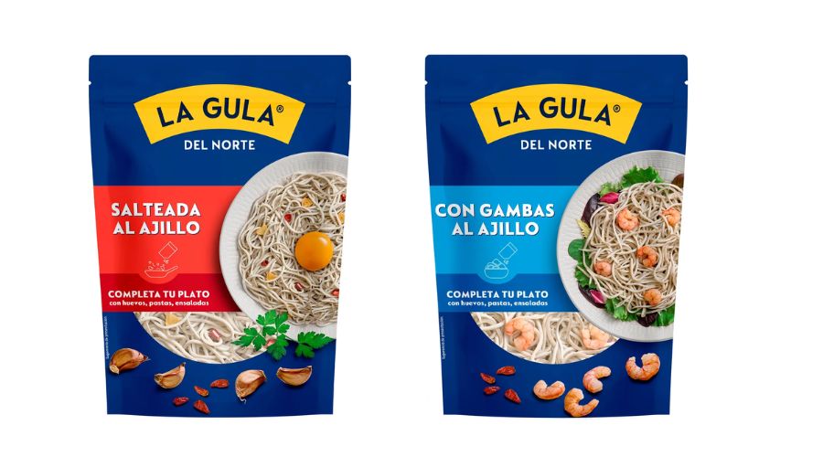 Recetas de la línea de doypacks de La Gula del Norte