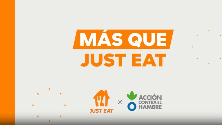 Campaña Más que Just Eat de Just Eat con Acción contra el Hambre