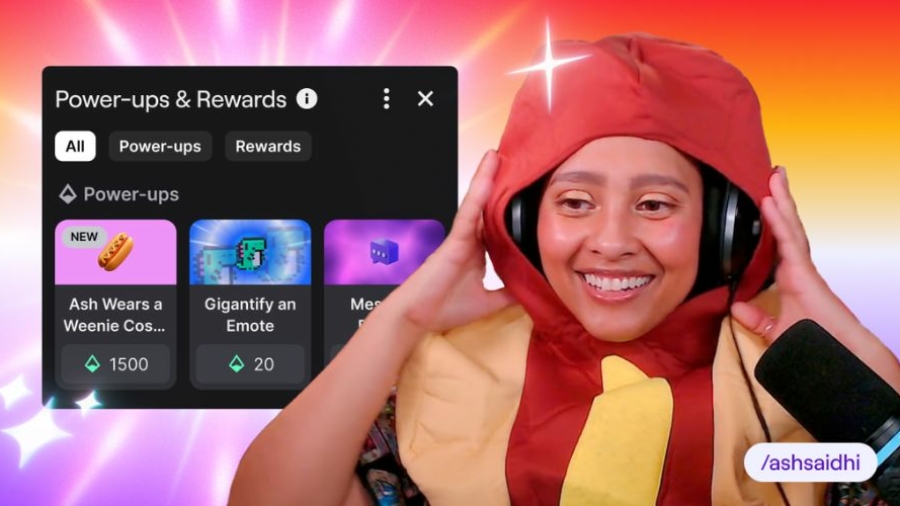 Herramienta Power-ups de Twitch