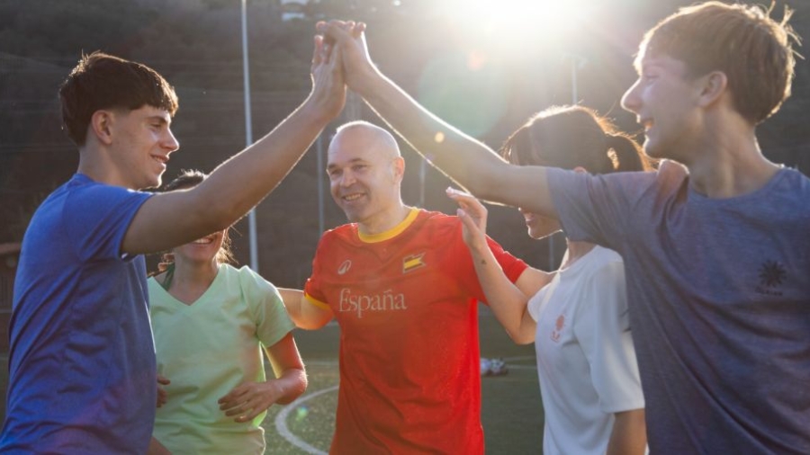 Andrés Iniesta es embajador de marca de Decathlon