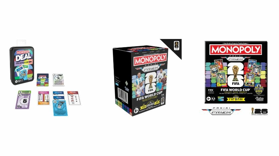 Hasbro Games lanza juegos oficiales por el Mundial 2026