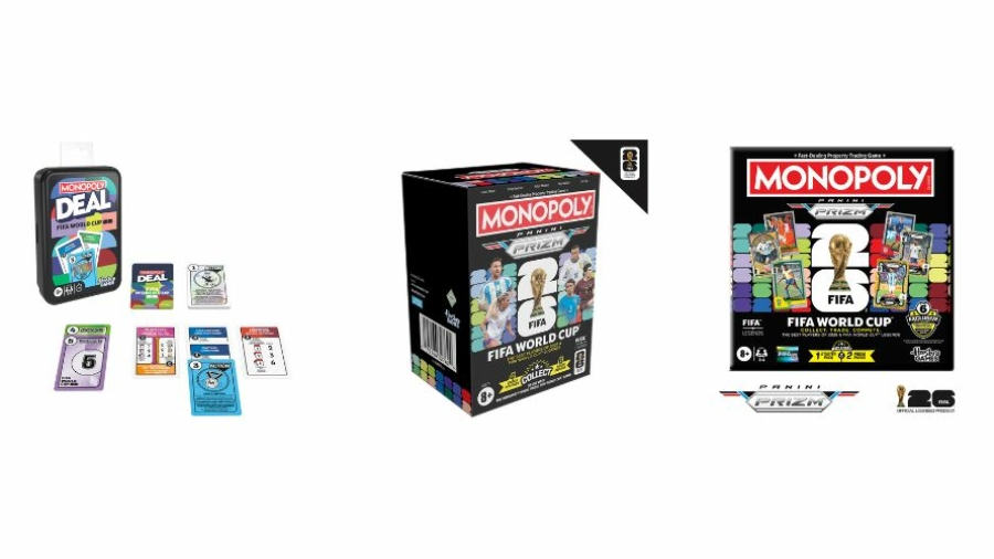 Juegos oficiales de Hasbro Games por la Copa Mundial de la FIFA 2026