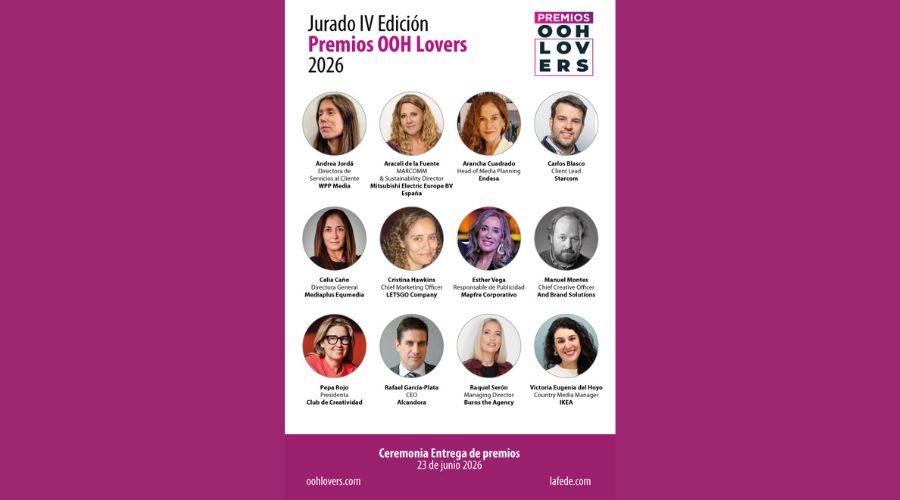 Jurado de los Premios OOH LOVERS 2026