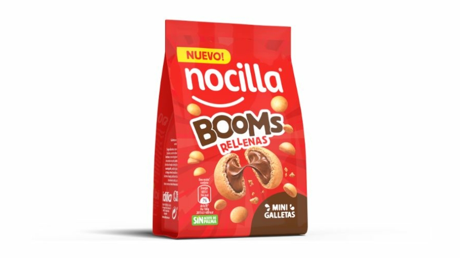 Mini galletas Nocilla Boom rellenas