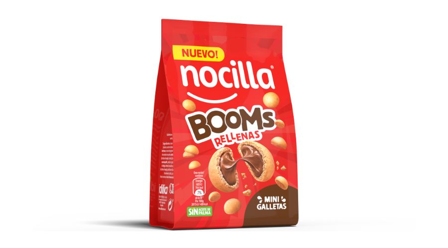 Mini galletas Nocilla Boom rellenas