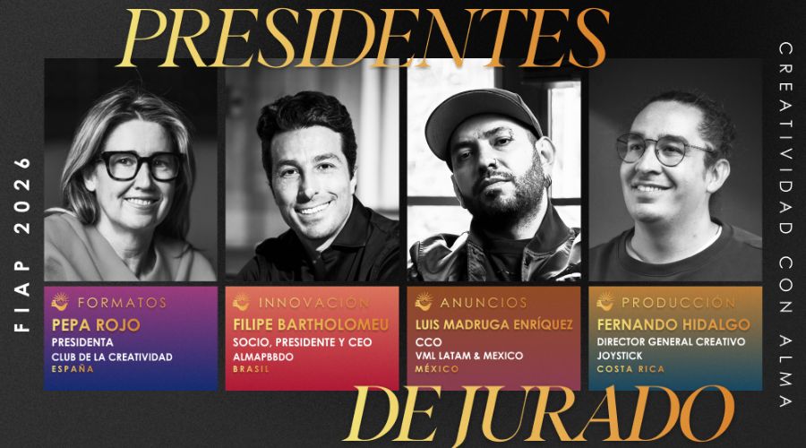 Presidentes de jurados del Festival Iberoamericano de Creatividad 2026