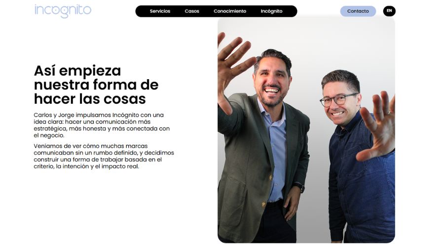 Agencia de comunicación Incógnito