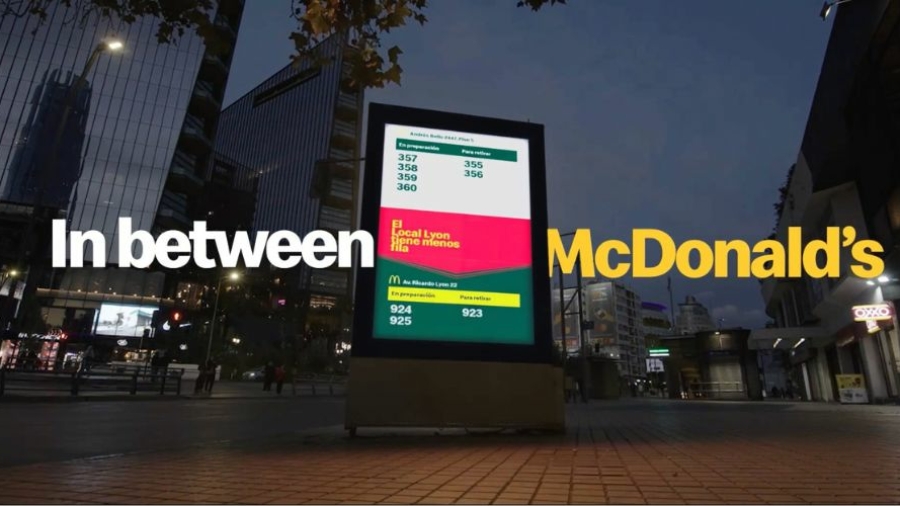 Campaña In Between McDonald's de McDonald's Chile