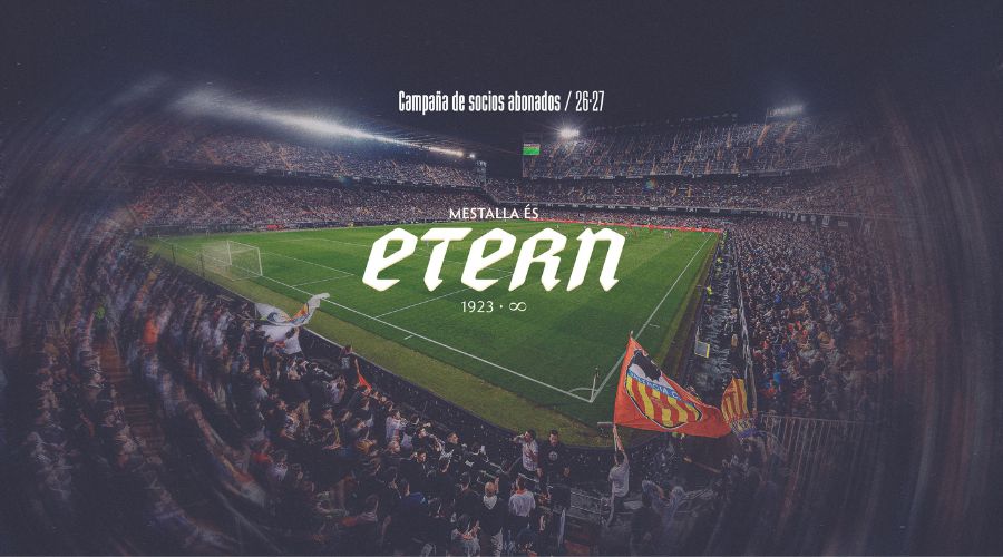 Campaña de socios abonados 2026-2027 del Valencia CF.