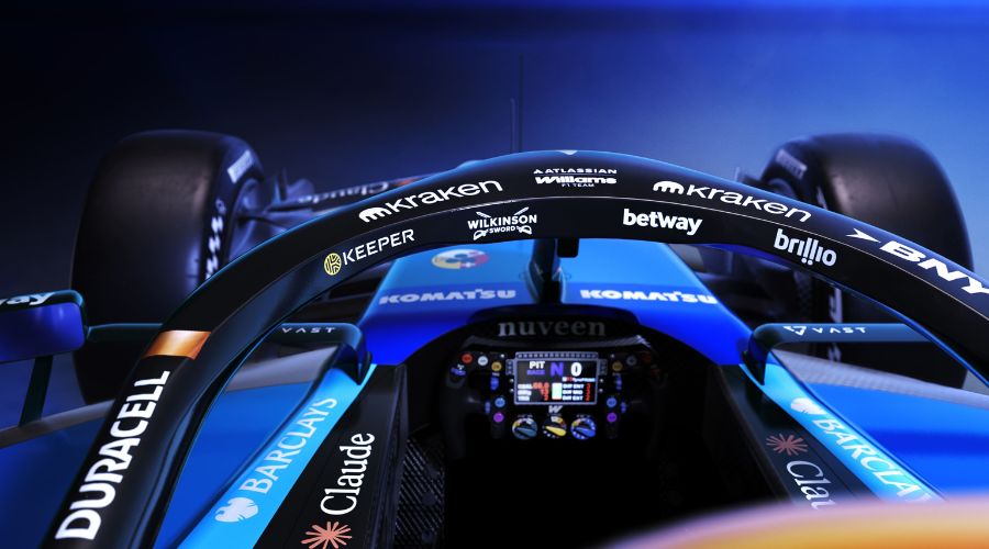 Monoplaza de la escudería Atlassian Williams F1 Team