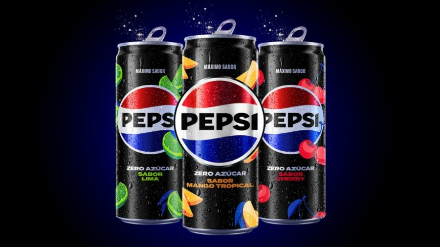 Sabores de Pepsi Zero Mango Tropical