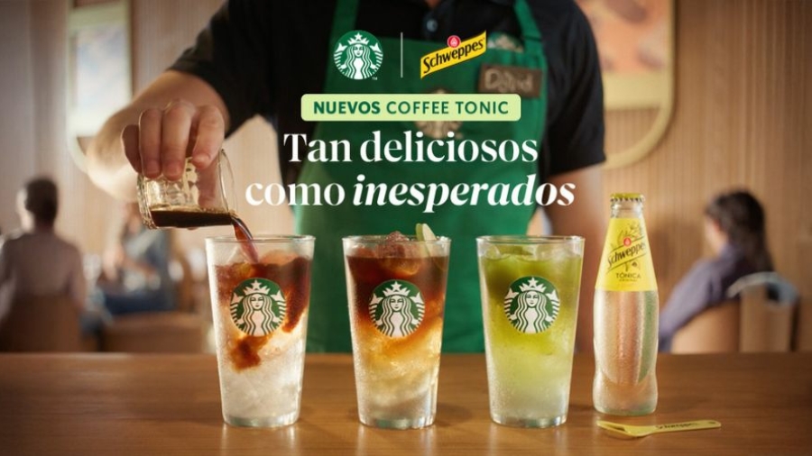Starbucks y Schweppes lanzan al mercado la bebida Coffee Tonic