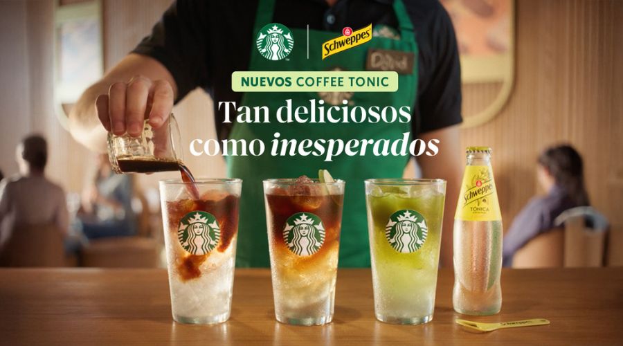 Starbucks y Schweppes lanzan al mercado la bebida Coffee Tonic