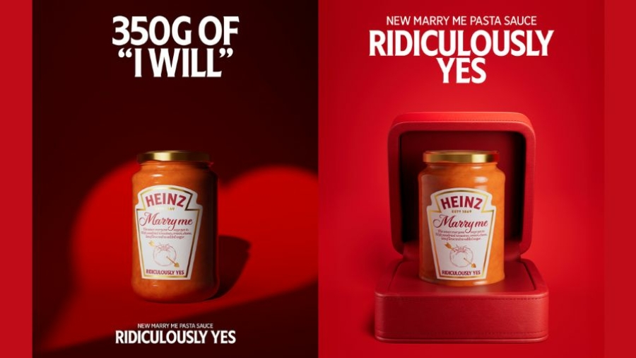 Campaña de la edición limitada Heinz Marry Me Pasta Sauce