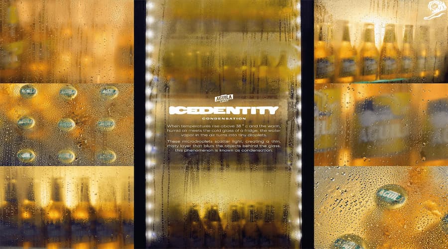 Campaña Icedentity de DAVID Colombia para Águila