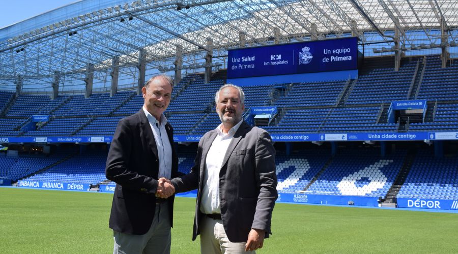 HM Hospitales es nuevo proveedor médico oficial del RC Deportivo de A Coruña