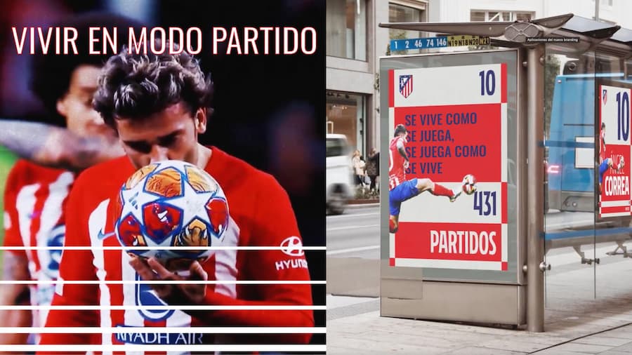 El Atlético de Madrid estrena la filosofía Vivir en modo partido