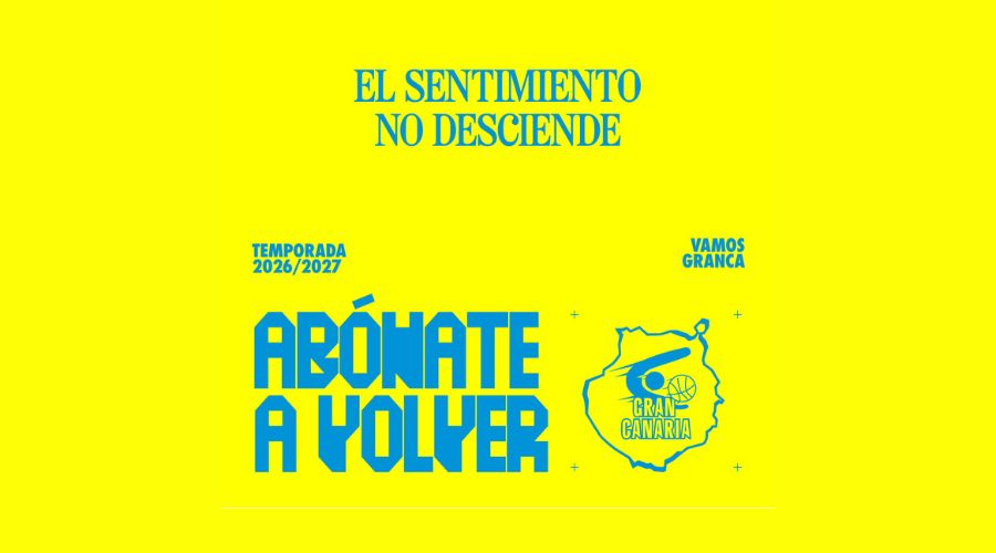 Club Baloncesto Gran Canaria lanza la campaña Abónate a Volver