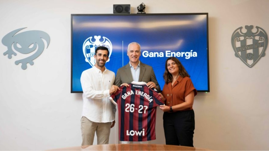 Gana Energía es patrocinador energético oficial del Levante UD