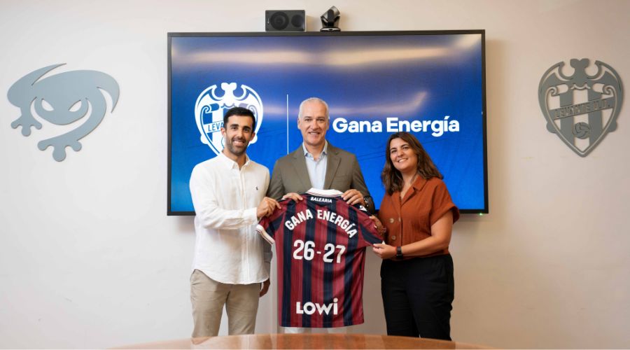 Gana Energía es patrocinador energético oficial del Levante UD