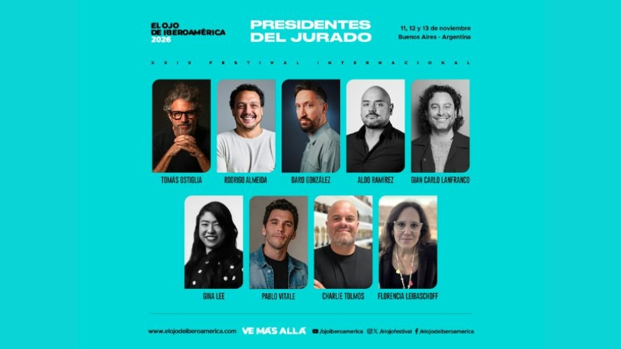 Nueve presidentes de jurado de El Ojo de Iberoamérica 2026