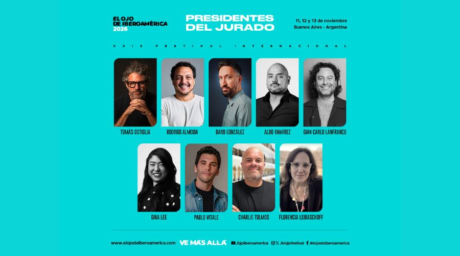 Nueve presidentes de jurado de El Ojo de Iberoamérica 2026