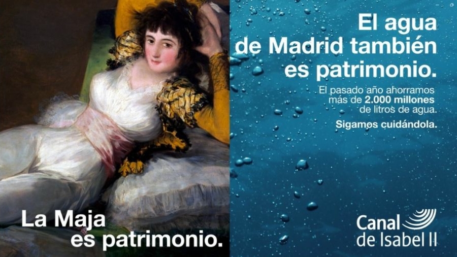 Canal de Isabel II estrena la campaña El agua de Madrid también es patrimonio