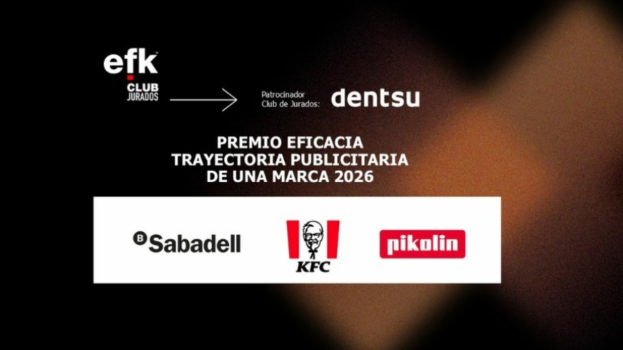 Finalistas de Premio Eficacia a la Trayectoria Publicitaria de una Marca 2026