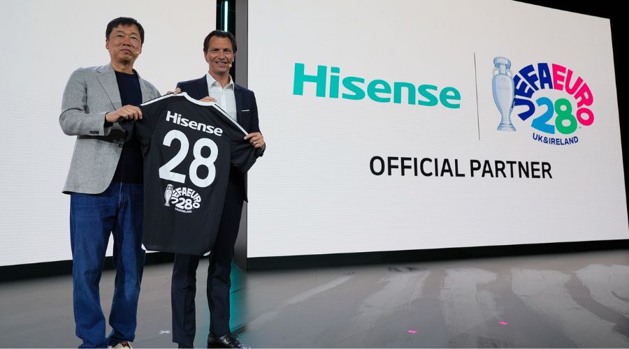 Hisense será Patrocinador Oficial de la UEFA EURO 2028