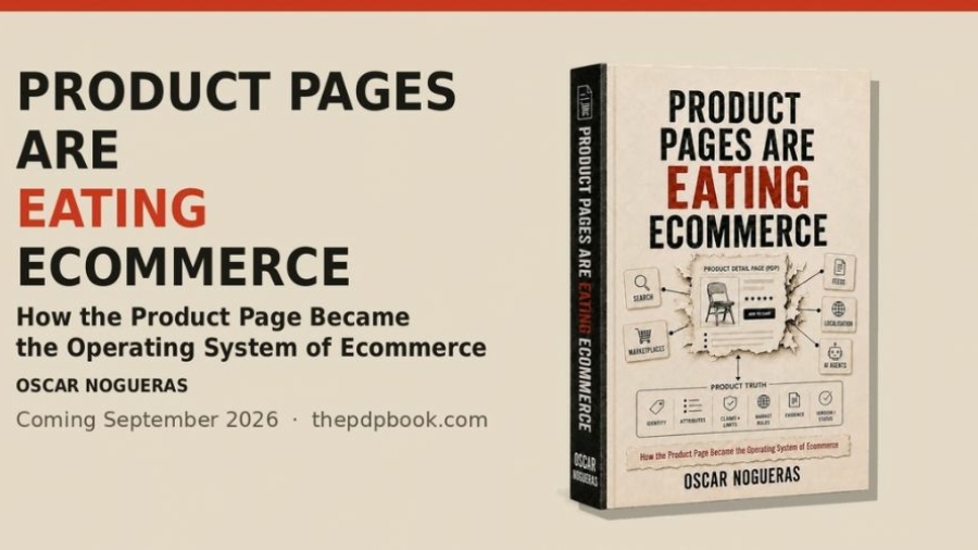 Óscar Nogueras publica el libro 'Product Pages Are Eating Ecommerce'