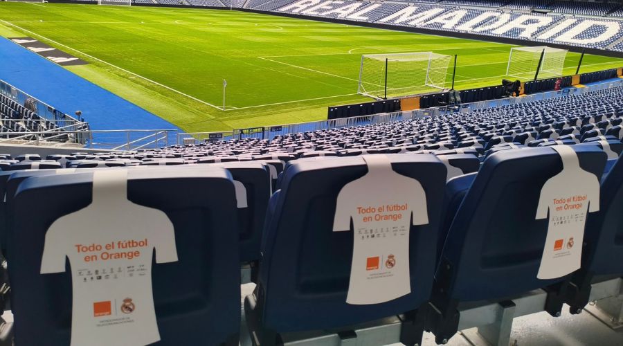 Activación Partido Dedicado al Patrocinador de Orange