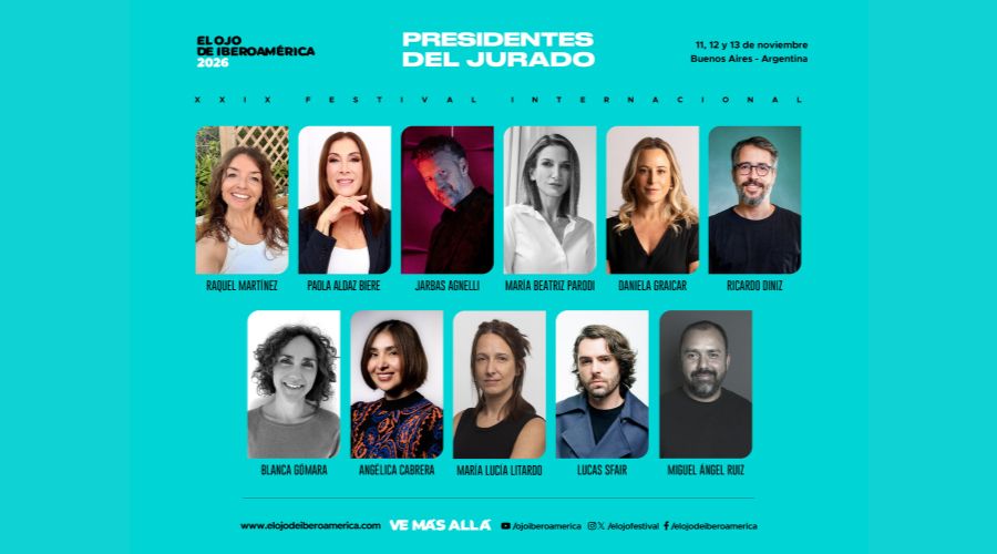 Presidentes de Jurado del Festival El Ojo de Iberoamérica 2026