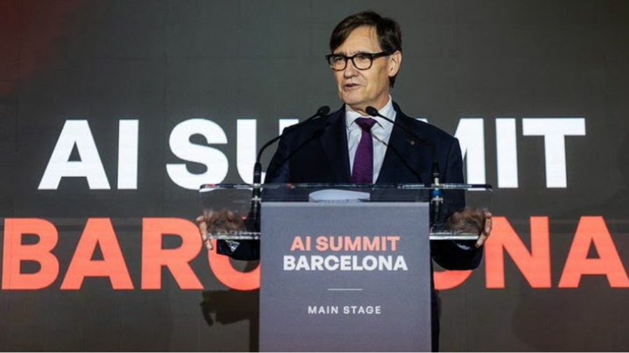 Salvador Illa en el AI Summit Barcelona 2026