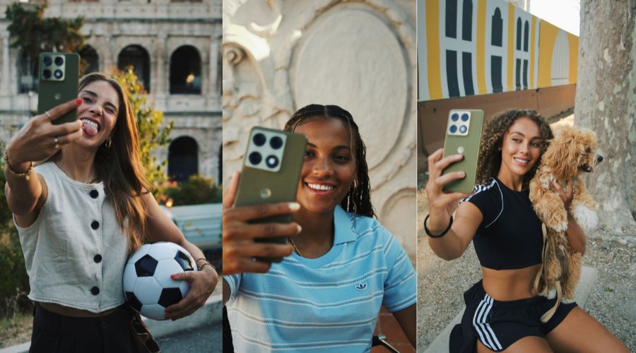 Vicky López, Eleonora Goldoni y Alayah Pilgrim son nuevas embajadoras oficiales de marca de Motorola