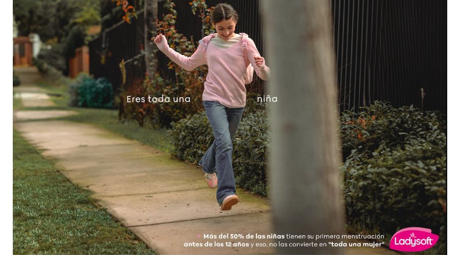 Ladysoft estrena la campaña Eres toda una niña