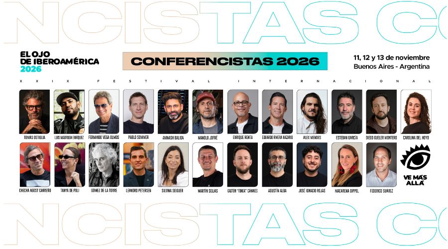 Ciclo de Conferencias Internacionales 2026 del Festival El Ojo de Iberoamérica